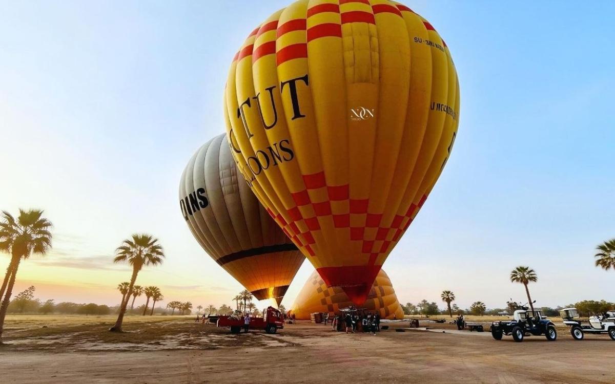 Hot Air Balloon in Luxor from Hurghada