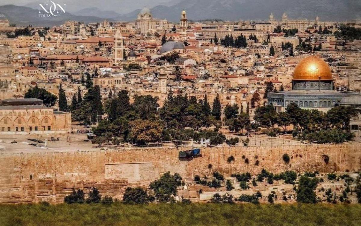 Israel, Jerusalem from Sharm El Sheikh