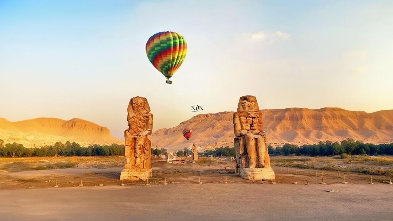 4Hot Air Balloon in Luxor from Hurghada