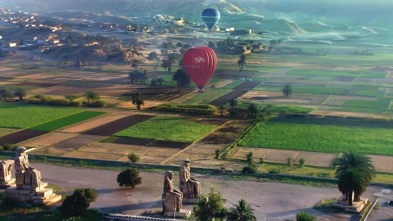 6Hot Air Balloon in Luxor from Hurghada