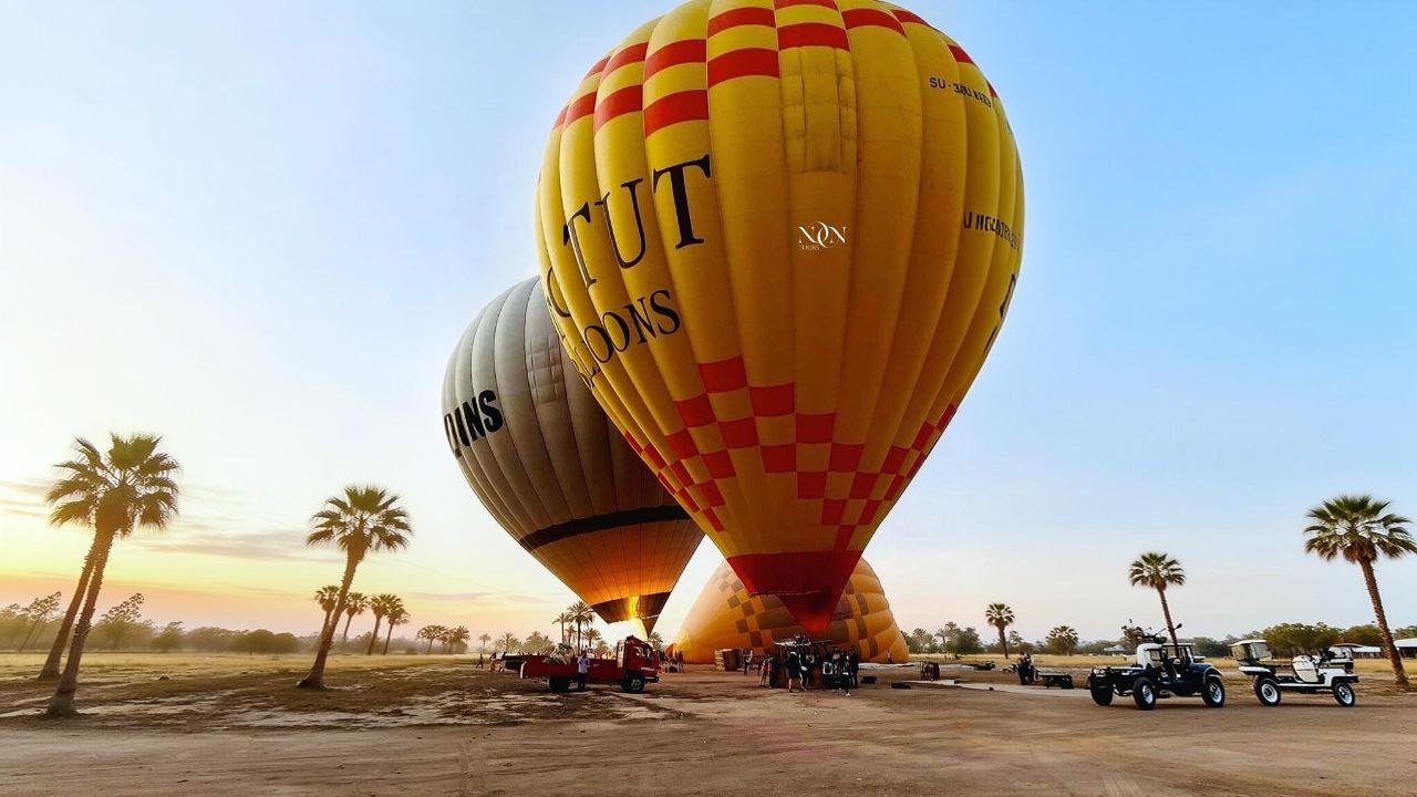 7Hot Air Balloon in Luxor from Hurghada