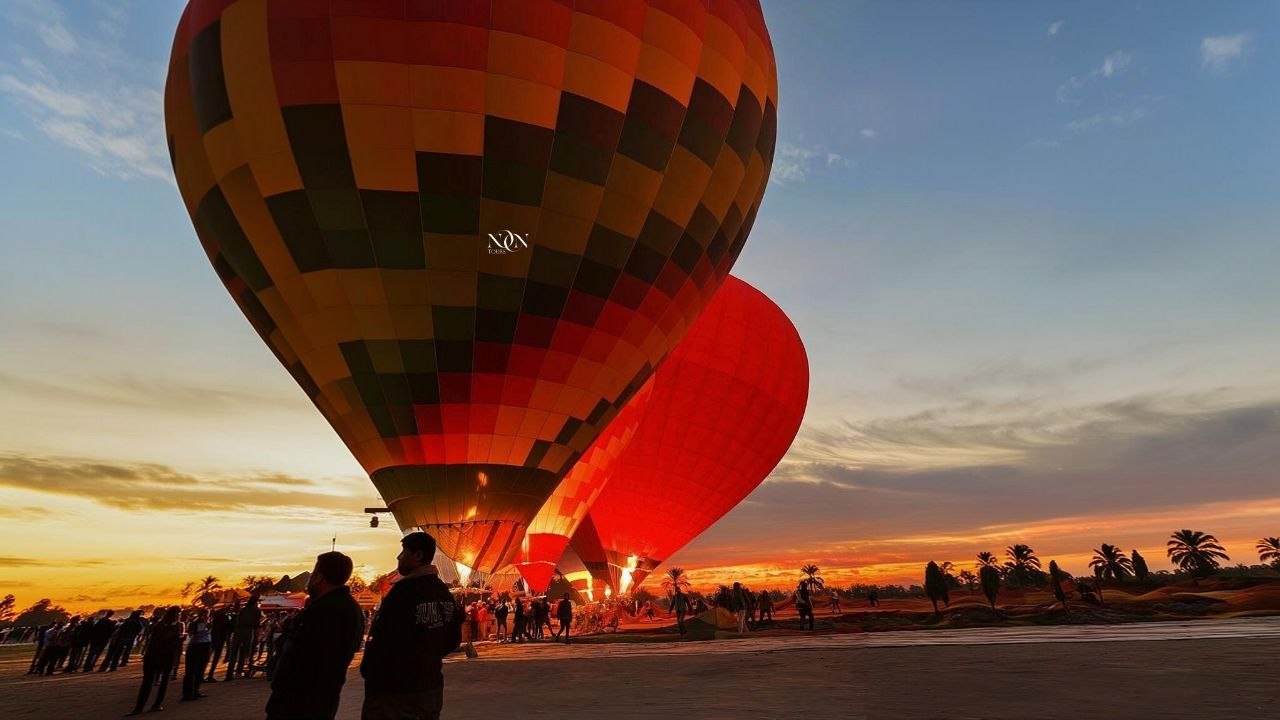 8Hot Air Balloon in Luxor from Hurghada